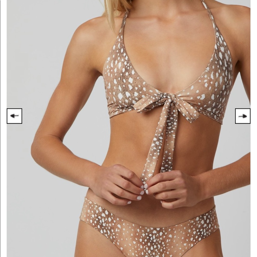 Franny Don’t Front bikini top from Boys & Arrows